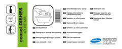 Label ecosol DISHES ECO 4PURE/MIX