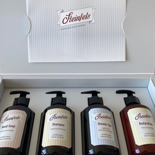 p_141517_Steinfels Hotelkosmetik Geschenkbox (4er Box), GiveAway_0